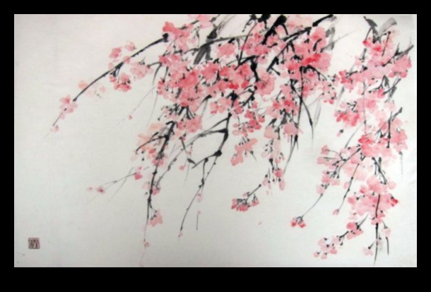 Sakura Whispers The Symbolic Beauty of Japanese Ink Art 5 Sakura Whispers: Symbolic Beauty in Japanese Ink Art