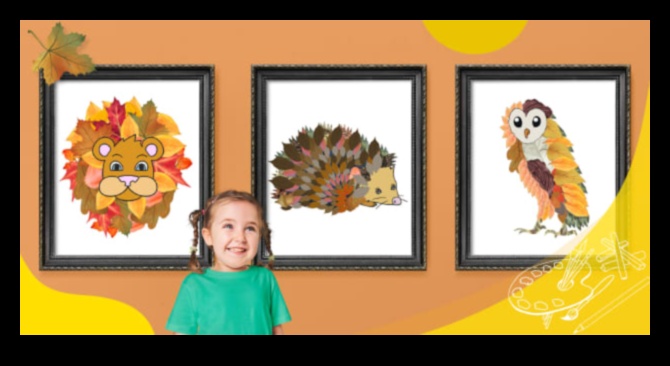 Ζώα κολάζ Ένας δημιουργικός τρόπος για να εκφραστείτε 3 Crafty Kids' Collage Animals: Crafting Imaginative Creatures