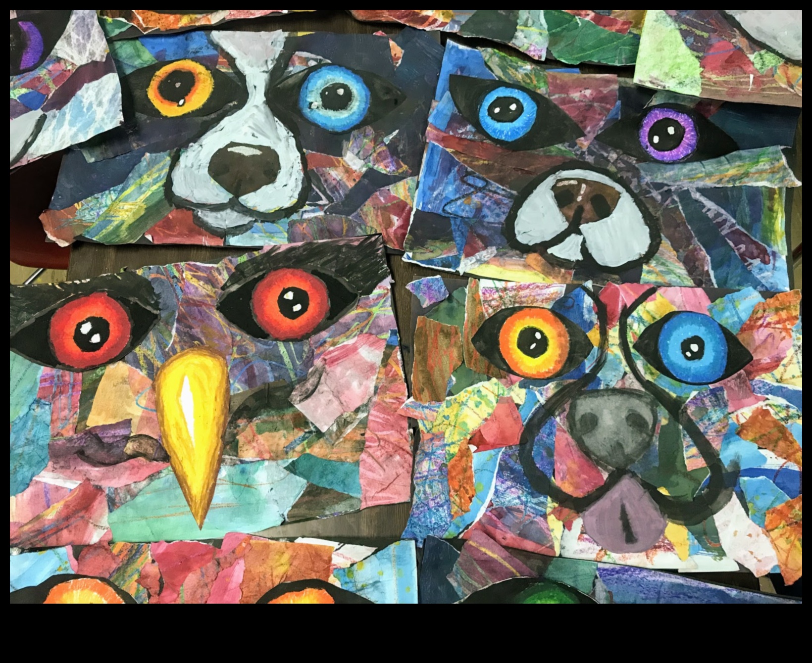 Ζώα κολάζ Ένας δημιουργικός τρόπος για να εκφραστείτε 4 Crafty Kids' Collage Animals: Crafting Imaginative Creatures