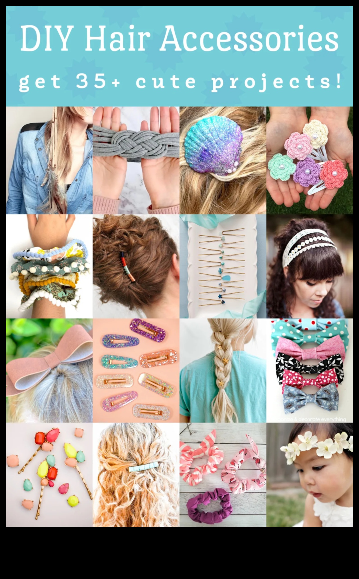 Αξεσουάρ μαλλιών DIY 10 εύκολα και διασκεδαστικά έργα 2 DIY Crafts και DIY Hair Accessories: Crafting Style from Scratch