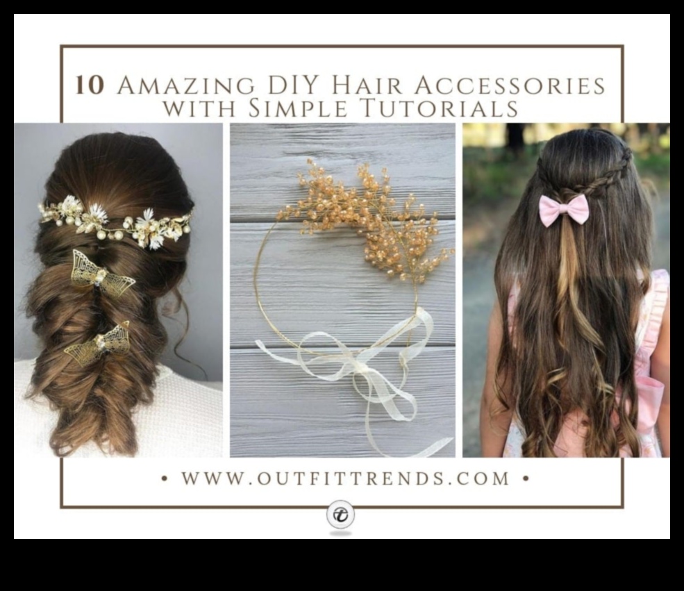 Αξεσουάρ μαλλιών DIY 10 εύκολα και διασκεδαστικά έργα 4 DIY Crafts και DIY Hair Accessories: Crafting Style from Scratch