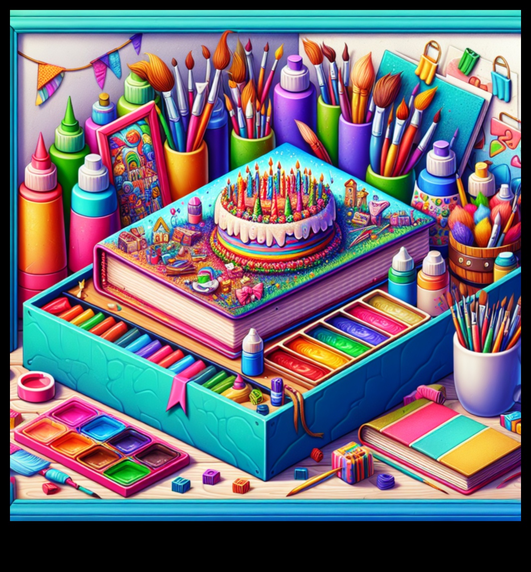 Δημιουργικά προμήθειες Artsy Aspirations για μια καλλιτεχνική γιορτή γενεθλίων 4 Artsy Aspirations: Creative Supplies για μια καλλιτεχνική γιορτή γενεθλίων