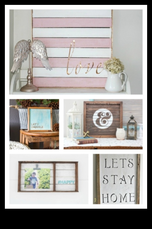 5 Ξύλινες πινακίδες σπιτιών DIY για οποιοδήποτε στυλ 2 Ξύλινες επιγραφές σπιτιού DIY: Εξατομίκευση του χώρου σας με λέξεις