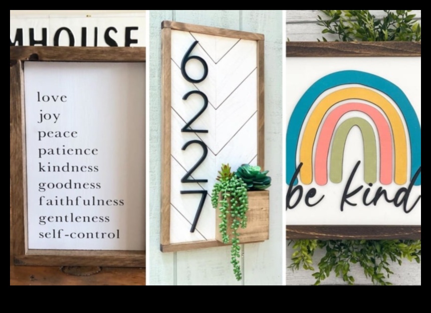 5 Ξύλινες πινακίδες σπιτιών DIY για οποιοδήποτε στυλ 4 Ξύλινες επιγραφές σπιτιού DIY: Εξατομίκευση του χώρου σας με λέξεις